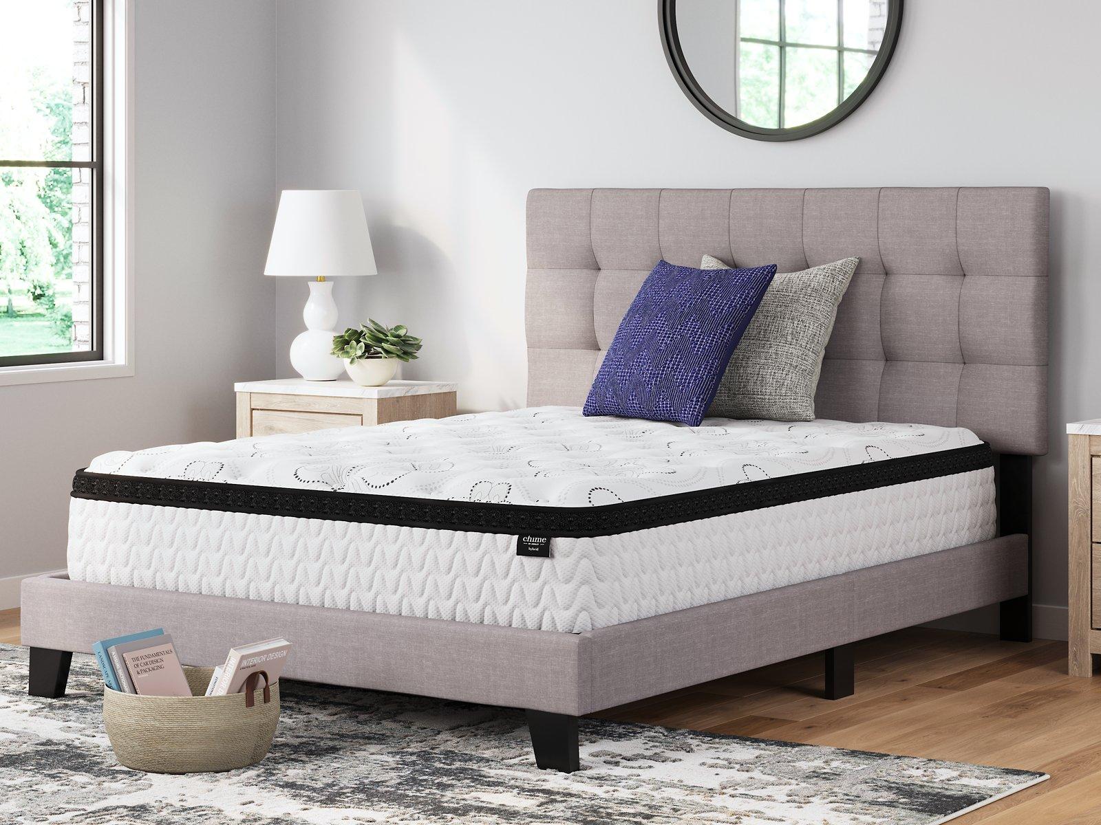 Chime 12 Inch Hybrid Mattress in a Box - Ideal Furniture (Fresno,CA) 