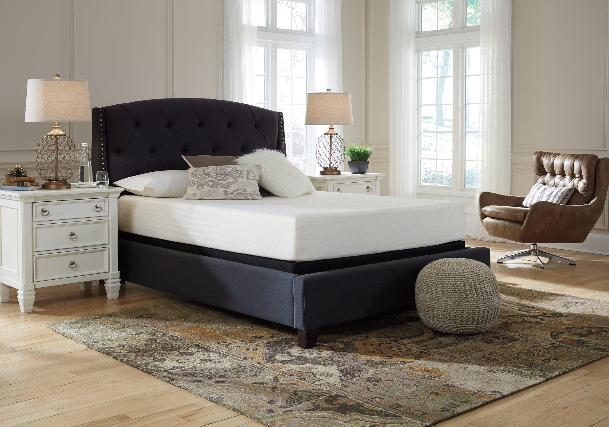 10 Inch Chime Memory Foam Mattress in a Box - Ideal Furniture (Fresno,CA) 