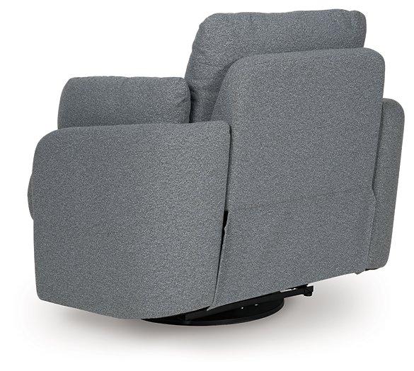 Alainmont Next-Gen Nuvella Swivel Power Recliner - Ideal Furniture (Fresno,CA) 