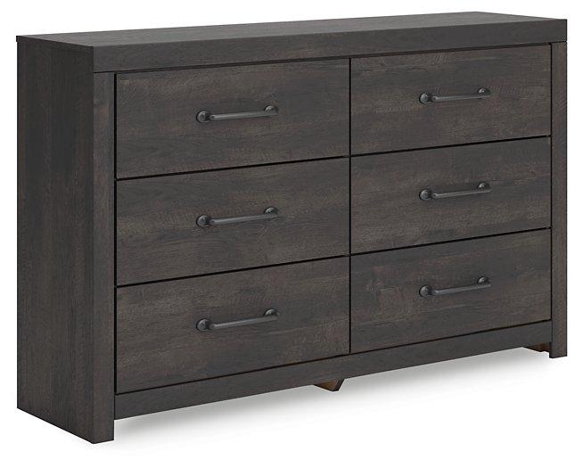 Hollivern Dresser and Mirror - Ideal Furniture (Fresno,CA) 