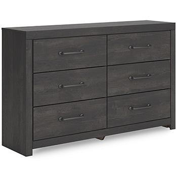 Hollivern Dresser and Mirror - Ideal Furniture (Fresno,CA) 