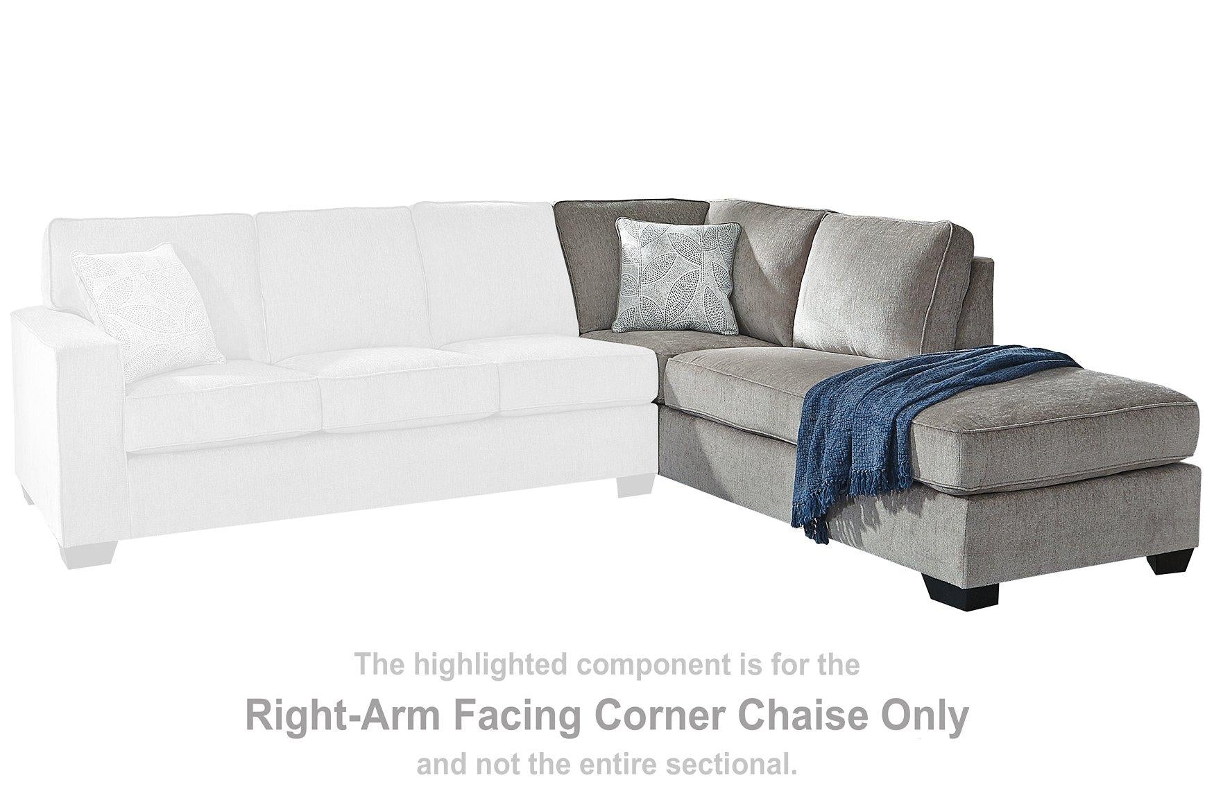 Altari Sleeper Sectional with Chaise - Ideal Furniture (Fresno,CA) 