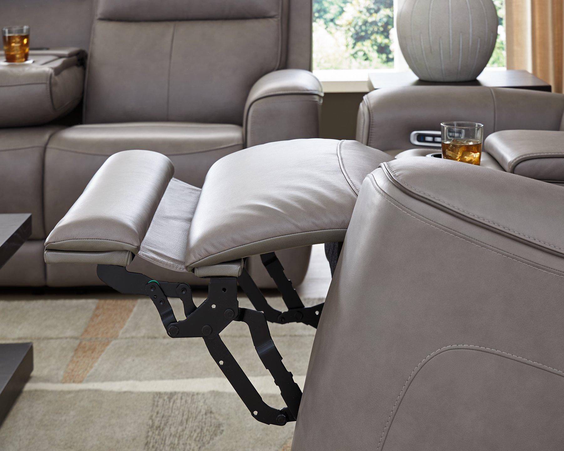 5Z-Comfort Power Reclining Loveseat with Console - Ideal Furniture (Fresno,CA) 