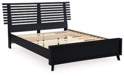 Danziar Queen Slat Bed - Ideal Furniture (Fresno,CA) 