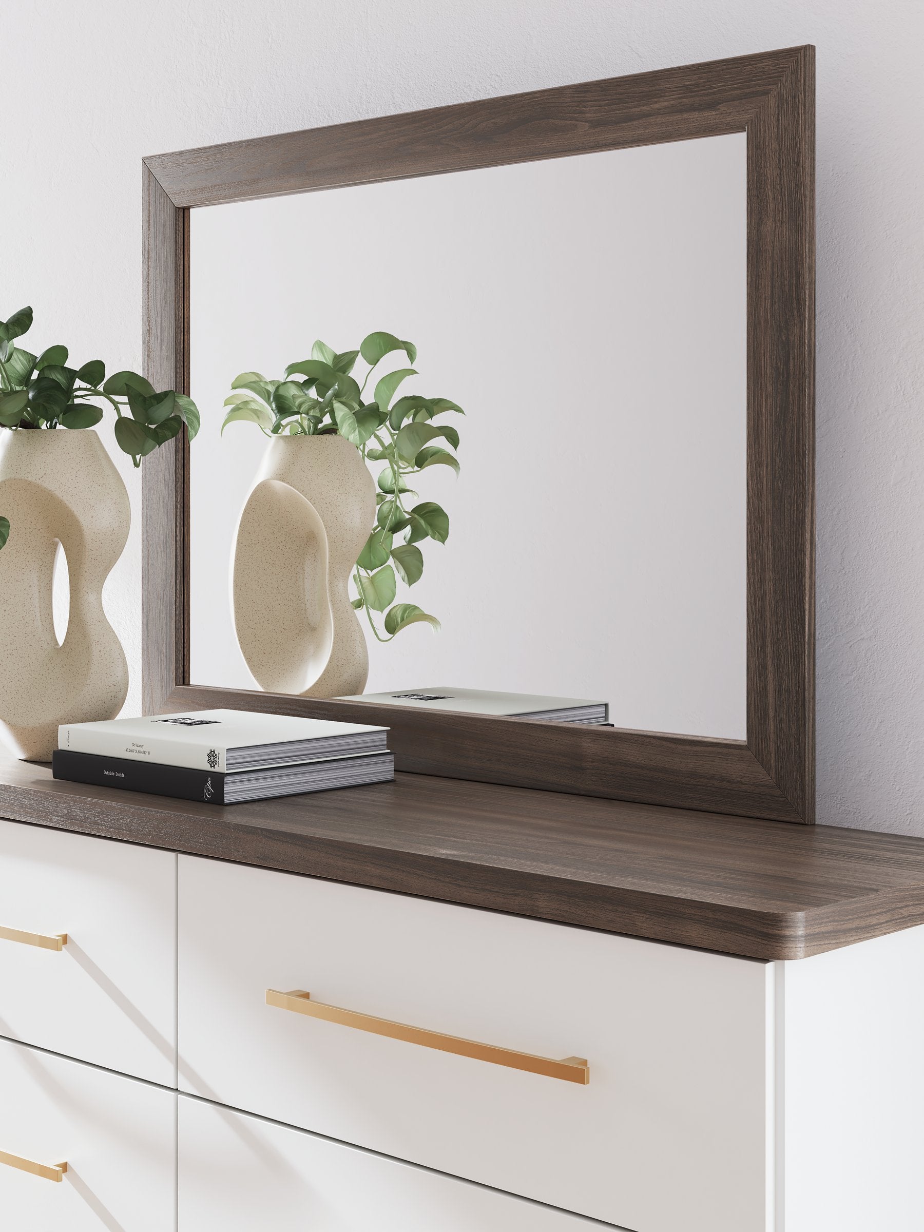Kendanport Dresser and Mirror - Ideal Furniture (Fresno,CA) 