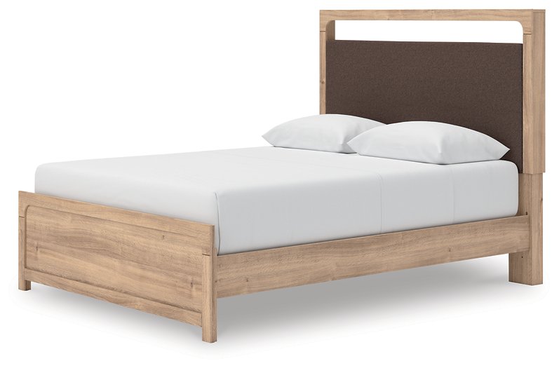 Kinlanni Upholstered Bed - Ideal Furniture (Fresno,CA) 