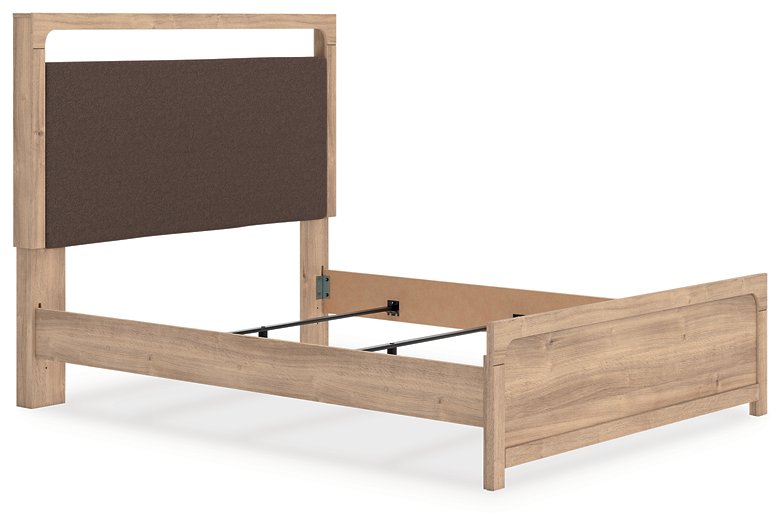 Kinlanni Upholstered Bed - Ideal Furniture (Fresno,CA) 