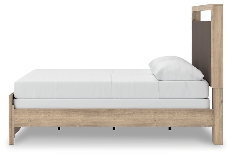 Kinlanni Upholstered Bed - Ideal Furniture (Fresno,CA) 