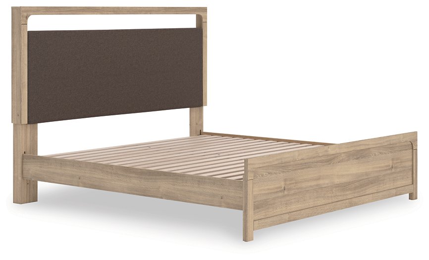 Kinlanni Upholstered Bed - Ideal Furniture (Fresno,CA) 