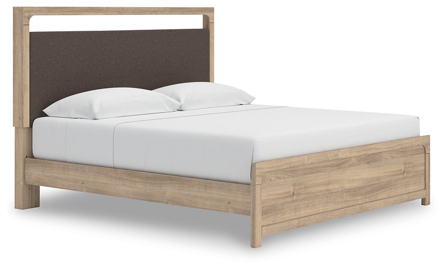 Kinlanni Upholstered Bed - Ideal Furniture (Fresno,CA) 