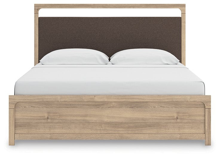Kinlanni Upholstered Bed - Ideal Furniture (Fresno,CA) 