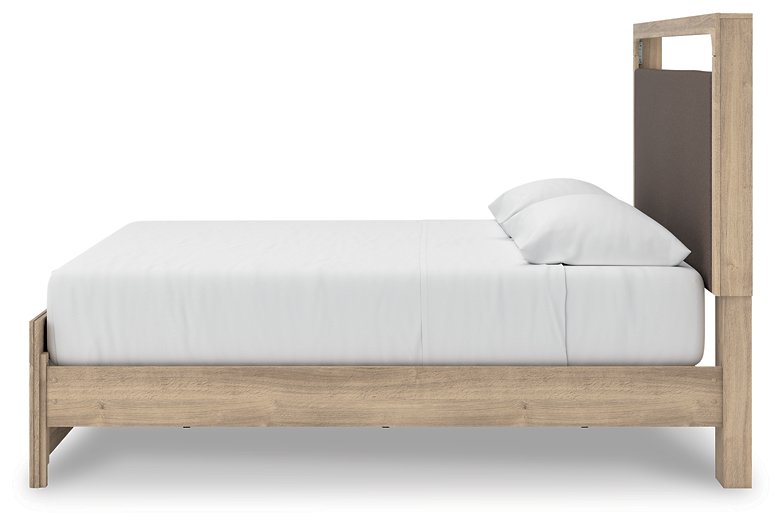 Kinlanni Upholstered Bed - Ideal Furniture (Fresno,CA) 