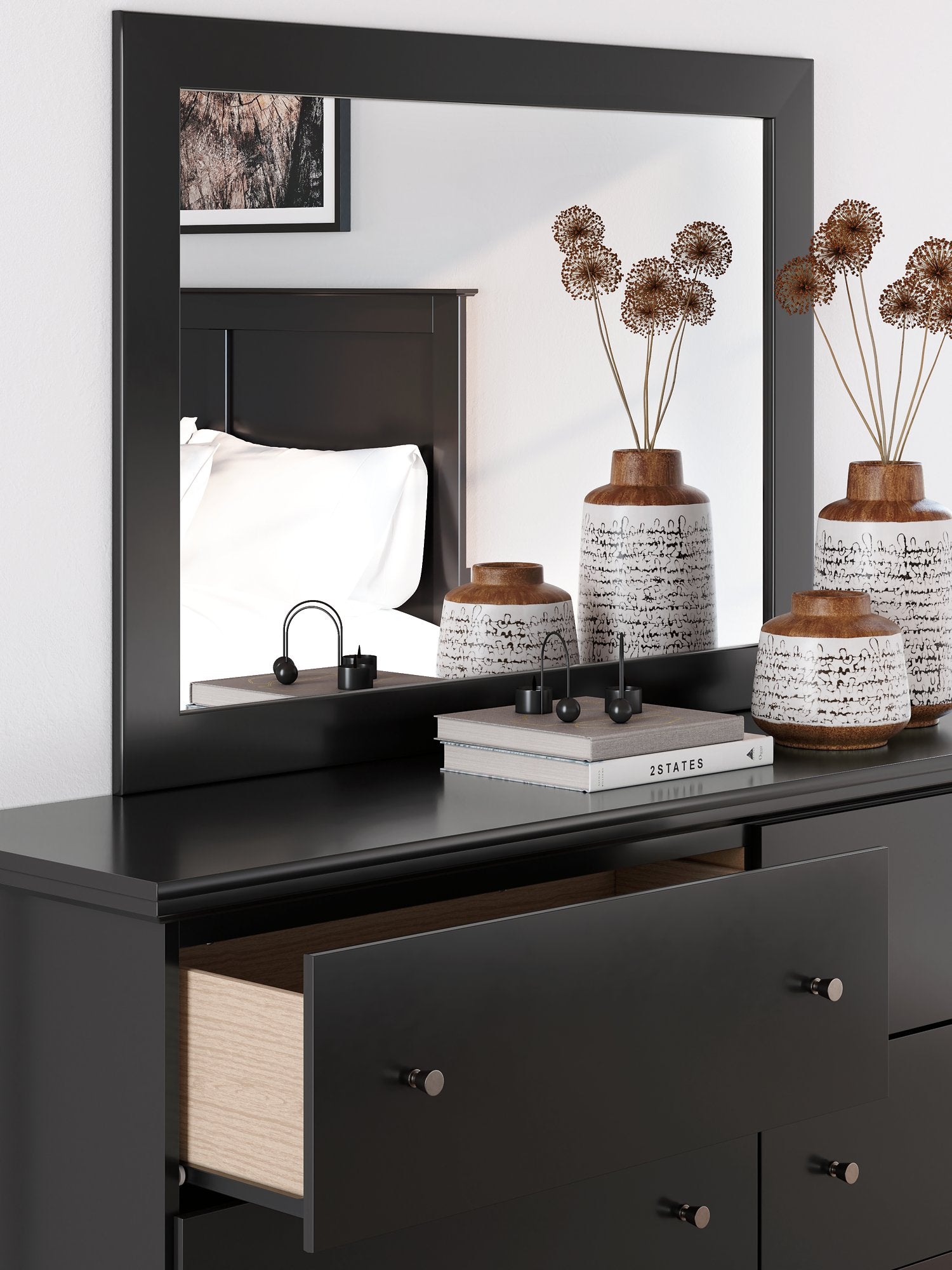 Maribel Dresser and Mirror - Ideal Furniture (Fresno,CA) 