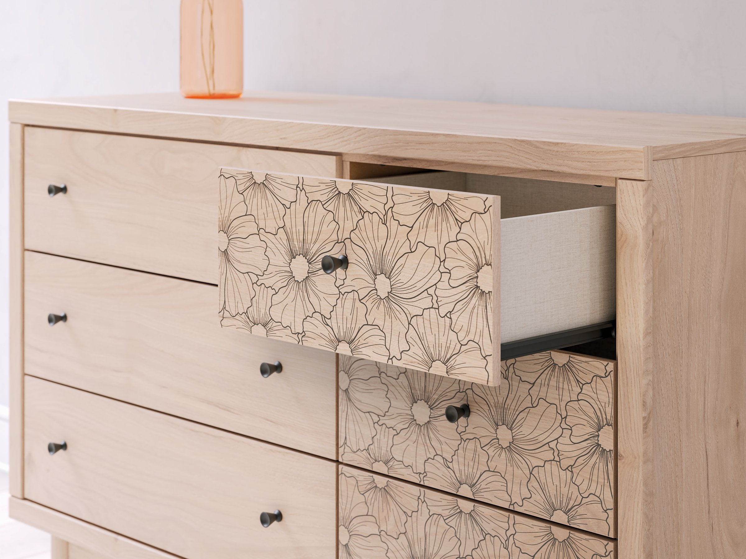 Arloster Dresser and Mirror - Ideal Furniture (Fresno,CA) 