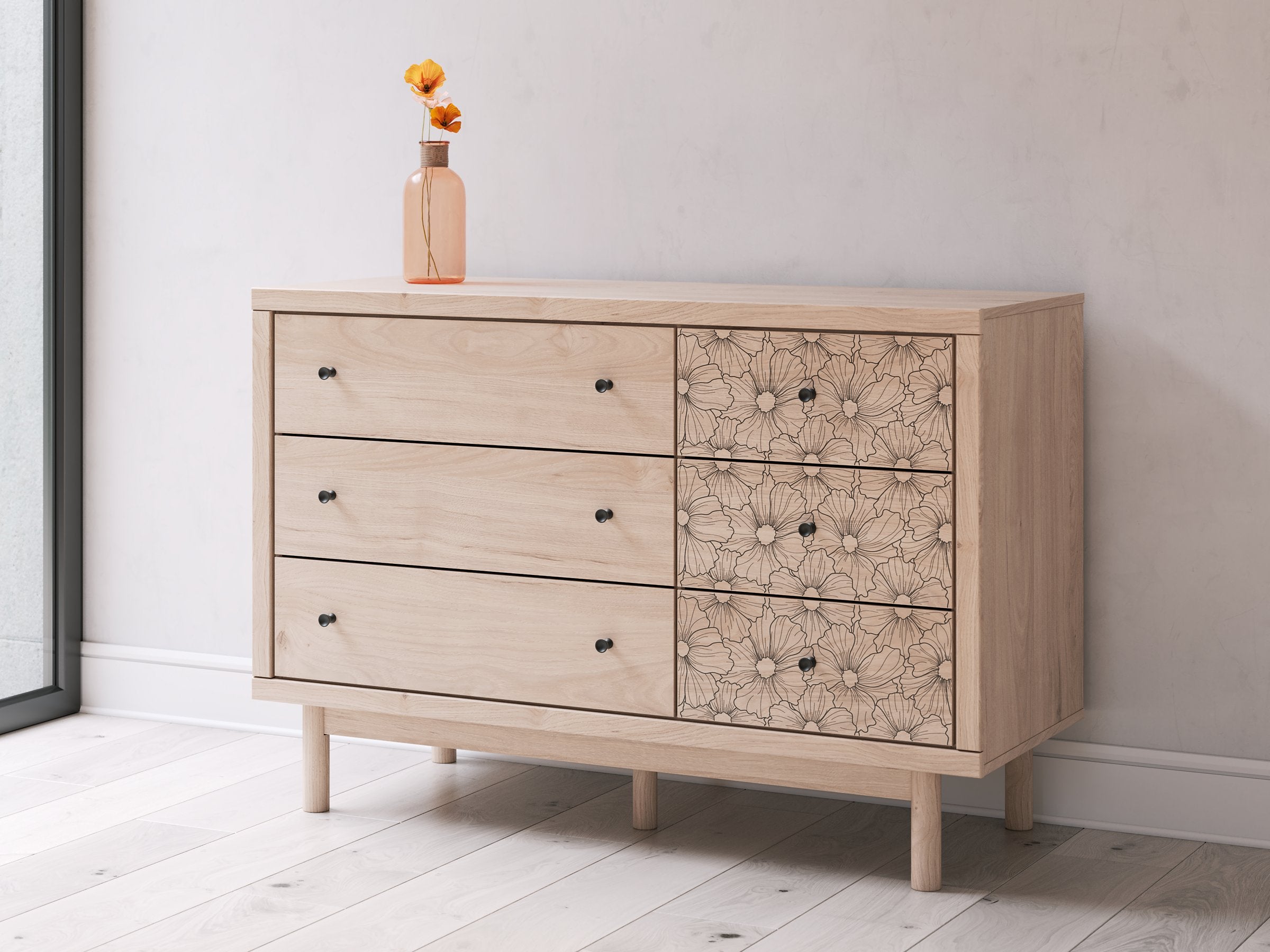 Arloster Dresser and Mirror - Ideal Furniture (Fresno,CA) 