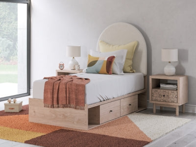 Arloster Upholstered Bed - Ideal Furniture (Fresno,CA) 
