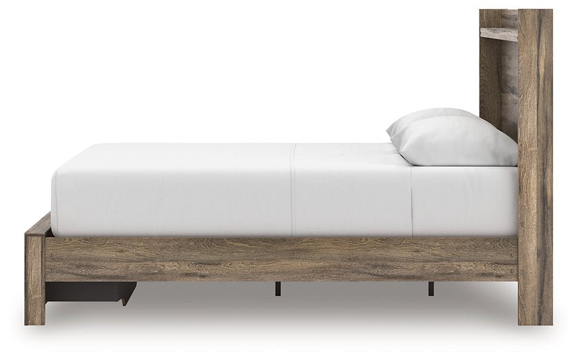 Elbrim Panel Storage Bed - Ideal Furniture (Fresno,CA) 