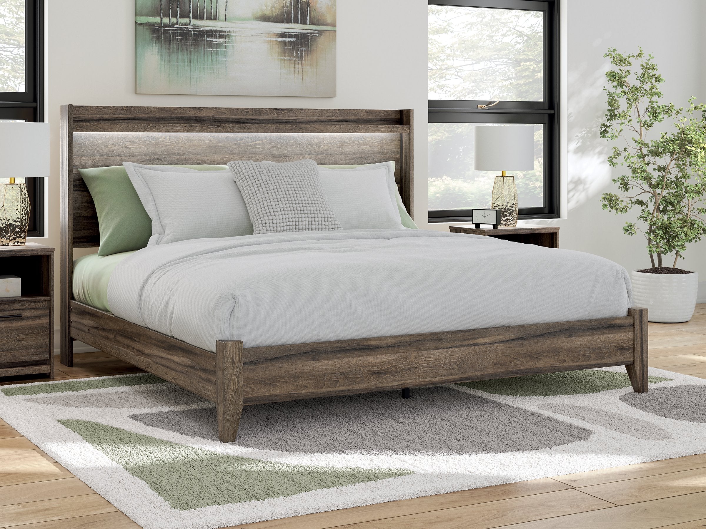 Elbrim Bed - Ideal Furniture (Fresno,CA) 
