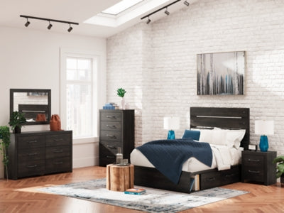Hollivern Dresser and Mirror - Ideal Furniture (Fresno,CA) 