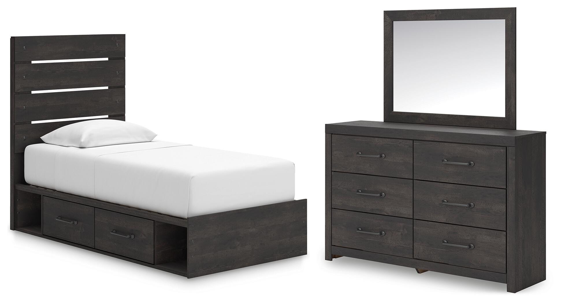 Hollivern Bedroom Set - Ideal Furniture (Fresno,CA) 