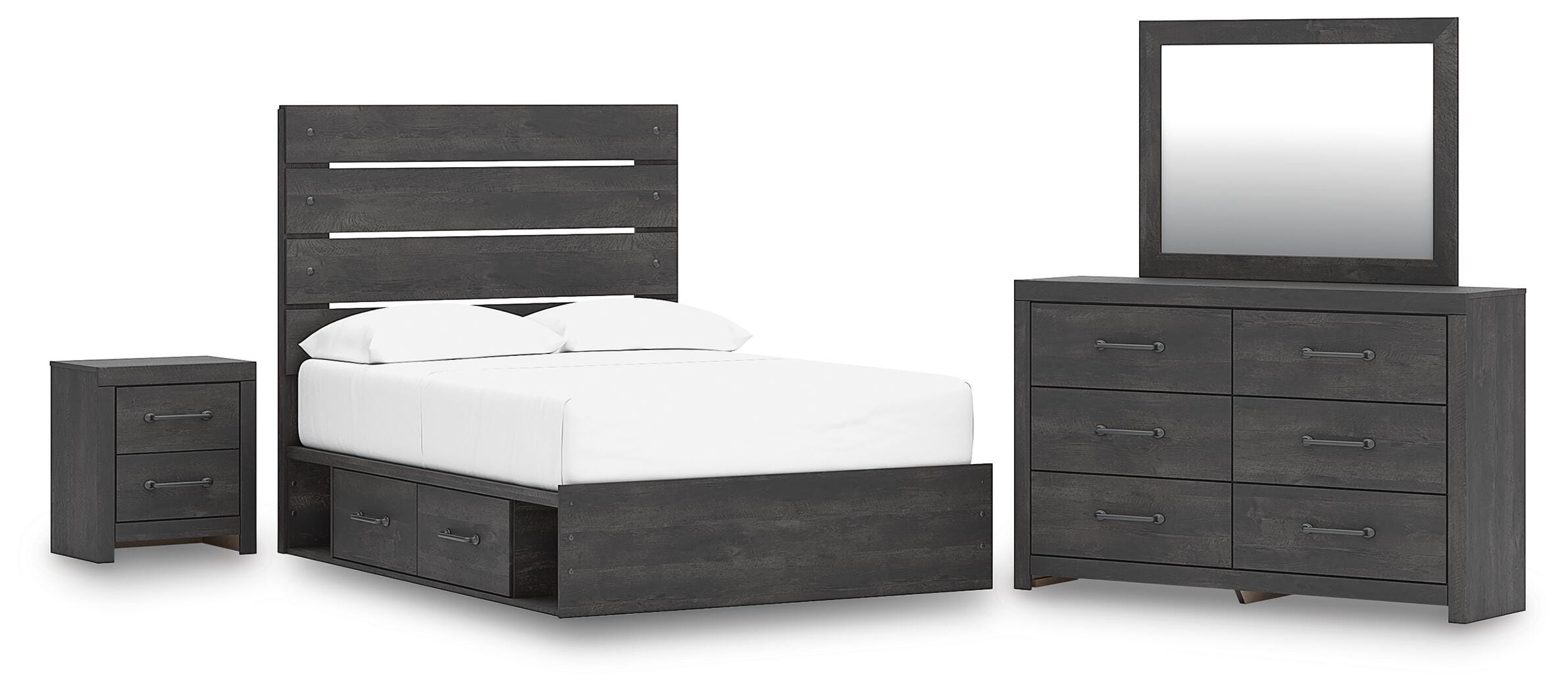 Hollivern Bedroom Set - Ideal Furniture (Fresno,CA) 