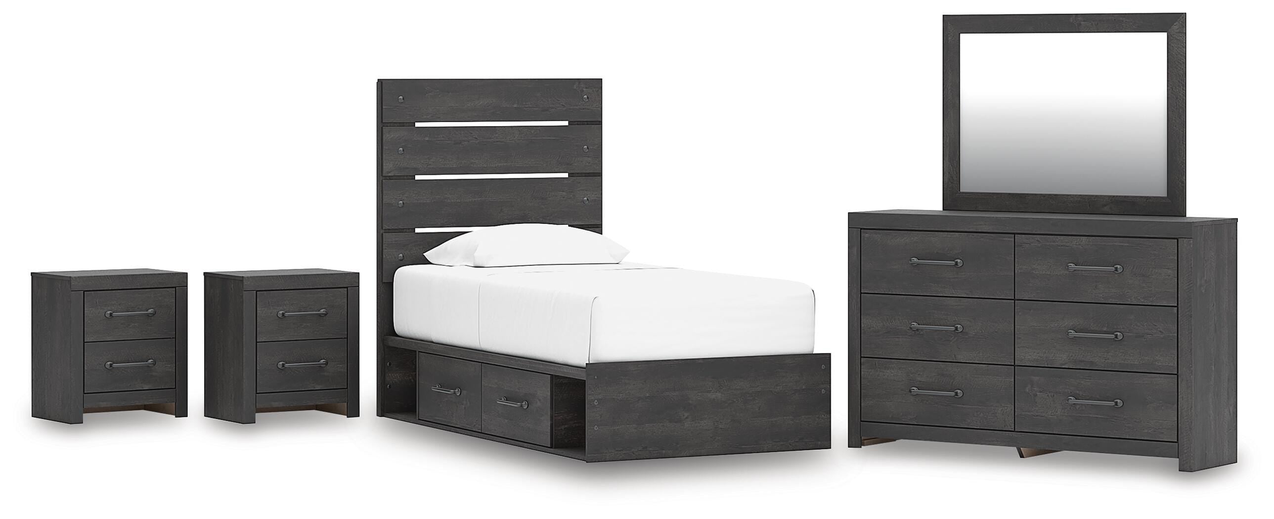 Hollivern Bedroom Set - Ideal Furniture (Fresno,CA) 