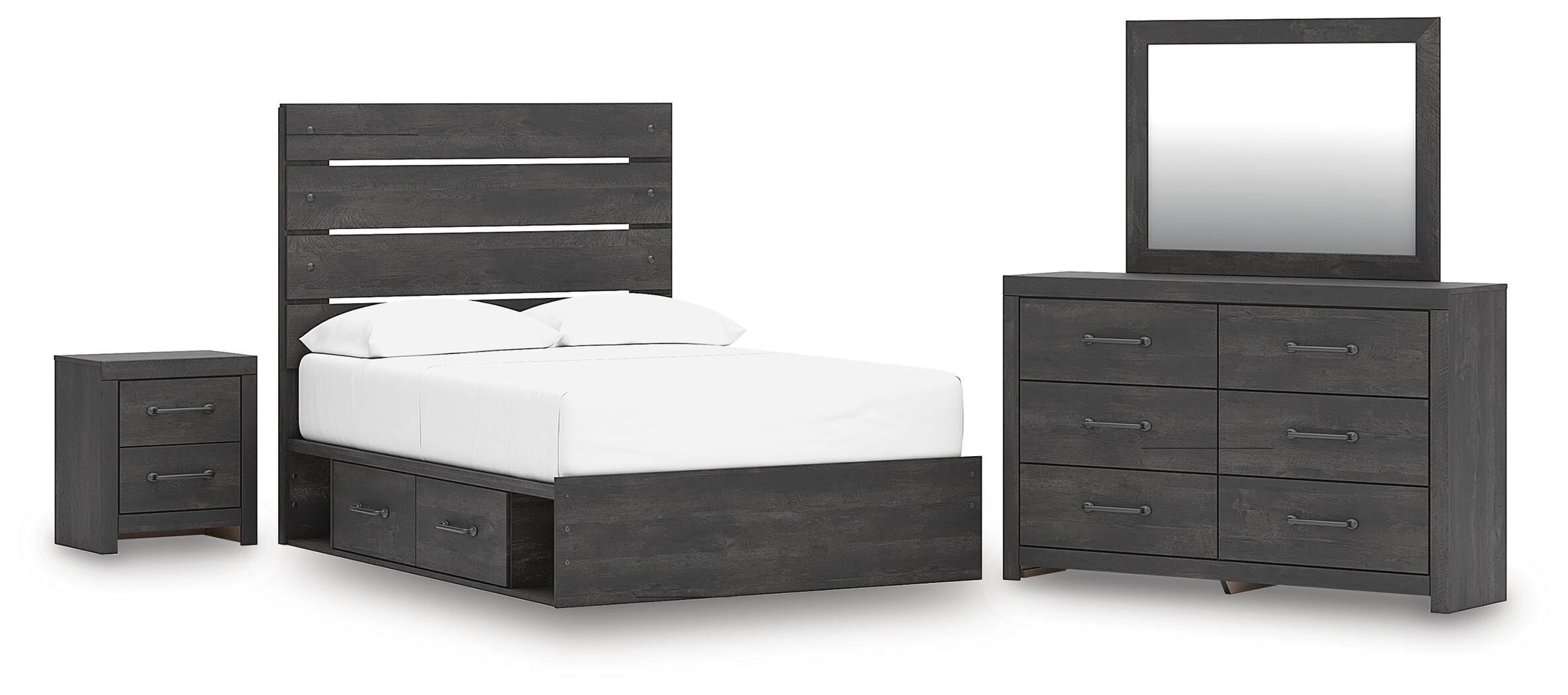 Hollivern Bedroom Set - Ideal Furniture (Fresno,CA) 