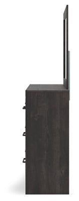 Hollivern Dresser and Mirror - Ideal Furniture (Fresno,CA) 