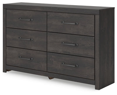 Hollivern Dresser and Mirror - Ideal Furniture (Fresno,CA) 