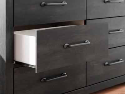 Hollivern Dresser and Mirror - Ideal Furniture (Fresno,CA) 