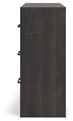 Hollivern Dresser and Mirror - Ideal Furniture (Fresno,CA) 