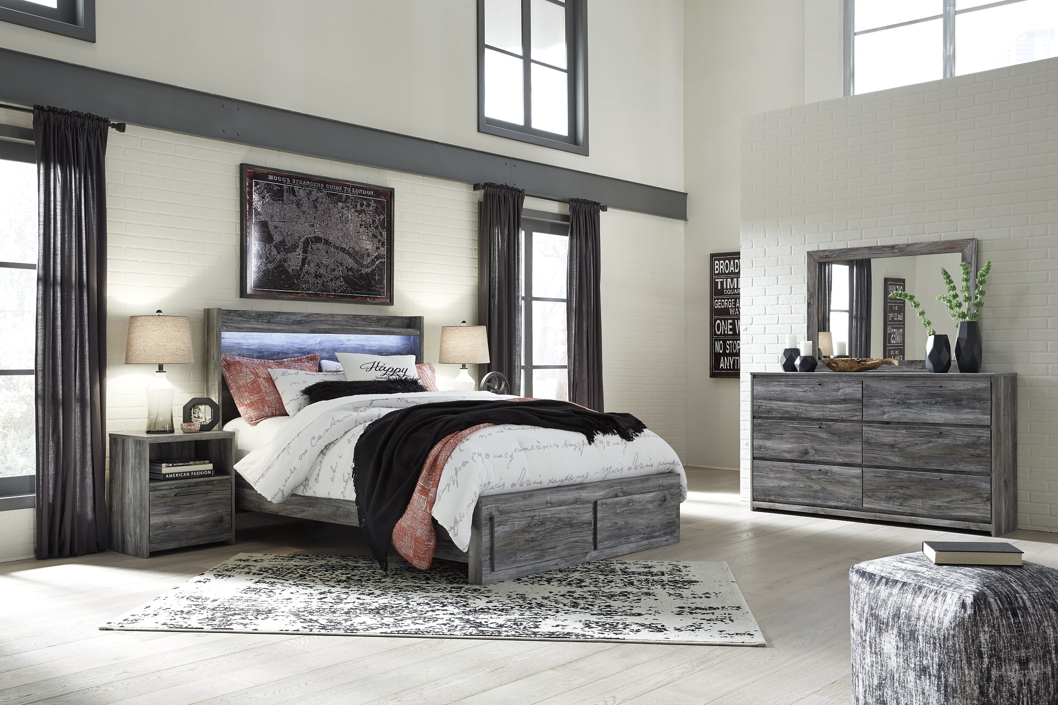 Baystorm Bedroom Set - Ideal Furniture (Fresno,CA) 