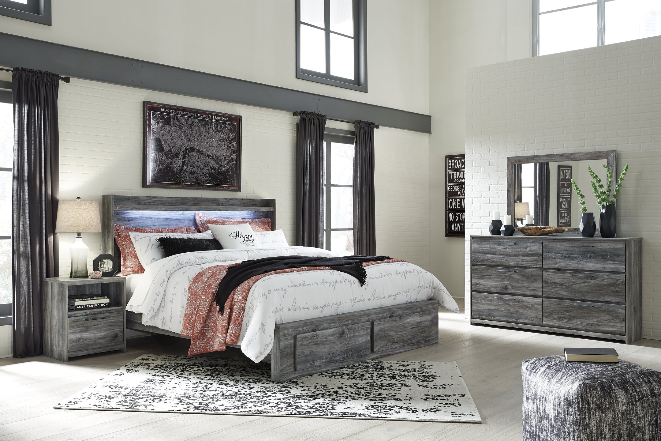 Baystorm Bedroom Set - Ideal Furniture (Fresno,CA) 