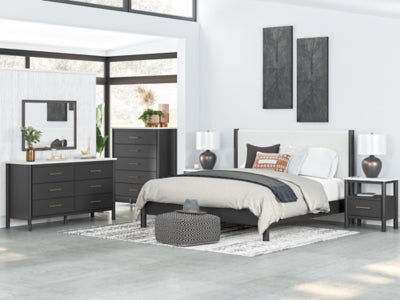 Cadmori Upholstered Bed - Ideal Furniture (Fresno,CA) 