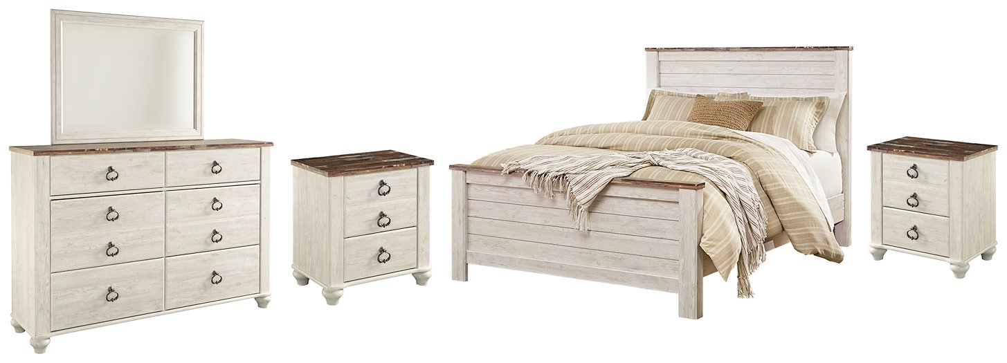 Willowton Bedroom Set - Ideal Furniture (Fresno,CA) 