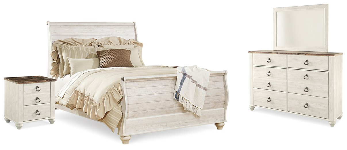 Willowton Bedroom Set - Ideal Furniture (Fresno,CA) 