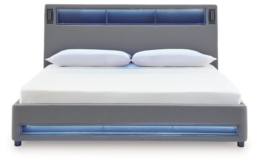 Verishaw Upholstered Bed - Ideal Furniture (Fresno,CA) 