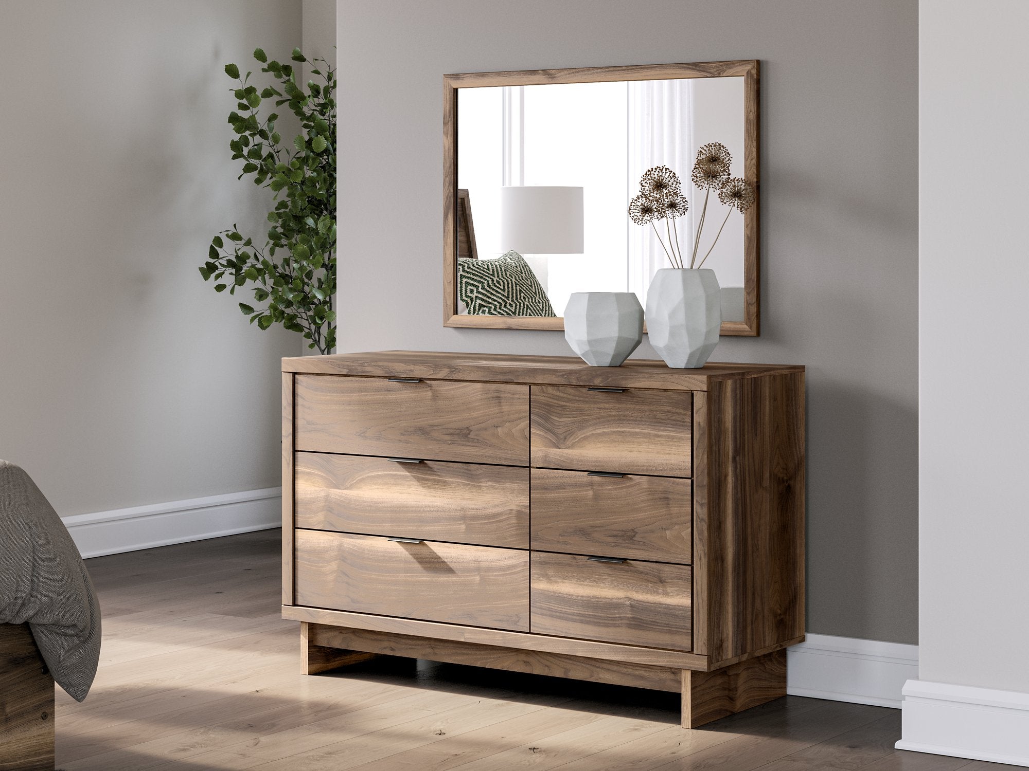 Chirason Dresser and Mirror - Ideal Furniture (Fresno,CA) 