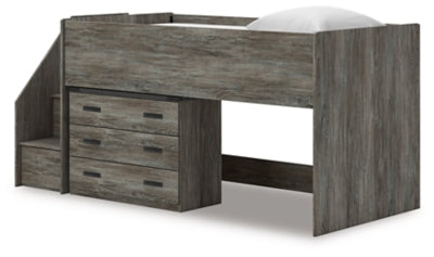 Frandern Loft Bed with Drawer Storage - Ideal Furniture (Fresno,CA) 