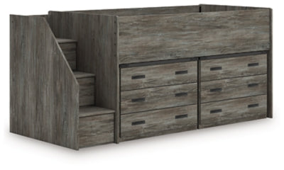 Frandern Loft Bed with Drawer Storage - Ideal Furniture (Fresno,CA) 