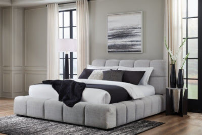 Grendusk Upholstered Bed - Ideal Furniture (Fresno,CA) 