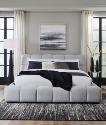 Grendusk Upholstered Bed - Ideal Furniture (Fresno,CA) 