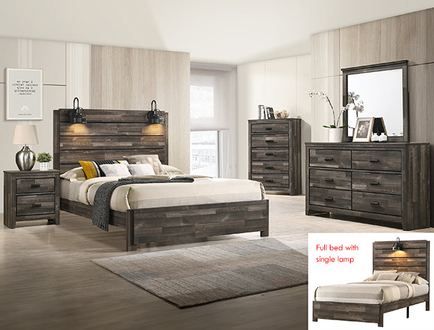 CARTER QUEEN PLATFORM BED IN 1 BOX - Ideal Furniture (Fresno,CA) 