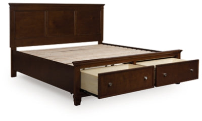 Danabrin Panel Storage Bed - Ideal Furniture (Fresno,CA) 