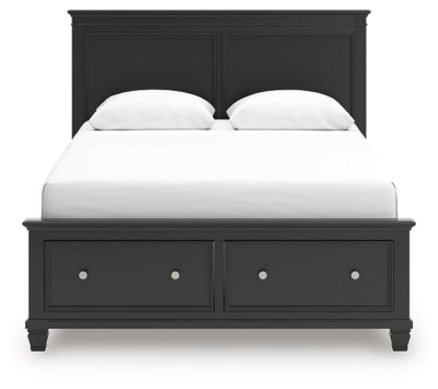 Lanolee Panel Storage Bed - Ideal Furniture (Fresno,CA) 