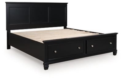 Lanolee Panel Storage Bed - Ideal Furniture (Fresno,CA) 