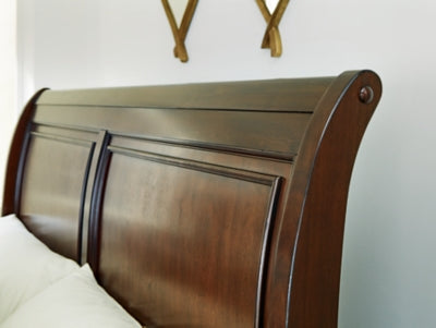 Trellington Sleigh Storage Bed - Ideal Furniture (Fresno,CA) 