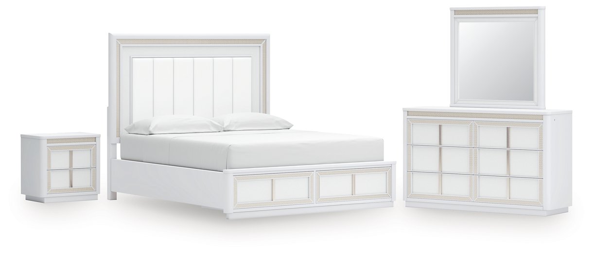 Chalanna Bedroom Set - Ideal Furniture (Fresno,CA) 