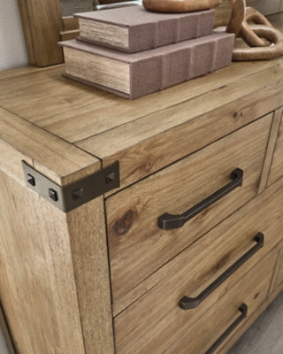 Ridgester Dresser and Mirror - Ideal Furniture (Fresno,CA) 