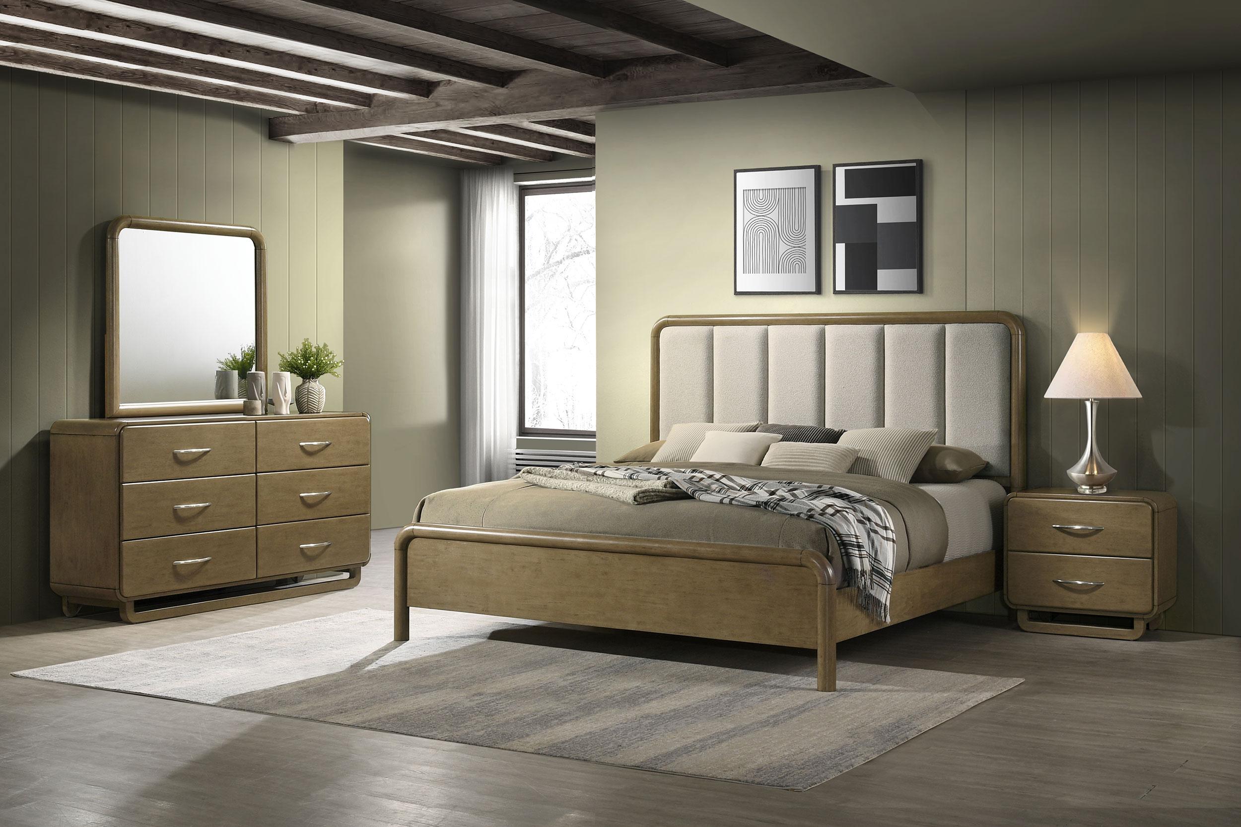 Amsbury 4 Pc Bedroom Set - Ideal Furniture (Fresno,CA) 